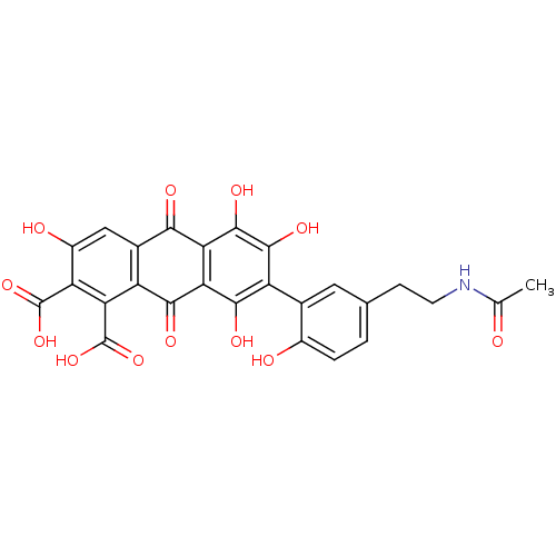 Chemical structure of BindingDB Monomer ID 50384789