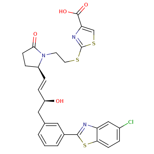 Chemical structure of BindingDB Monomer ID 50385134