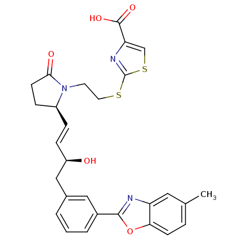 Chemical structure of BindingDB Monomer ID 50385135
