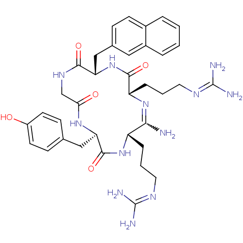 Chemical structure of BindingDB Monomer ID 50385611