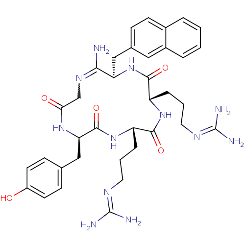 Chemical structure of BindingDB Monomer ID 50385613