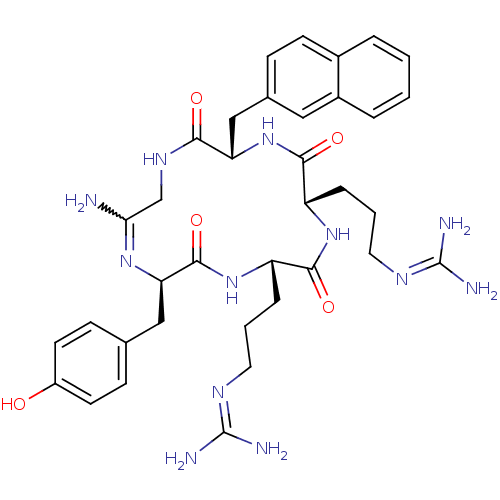 Chemical structure of BindingDB Monomer ID 50385615