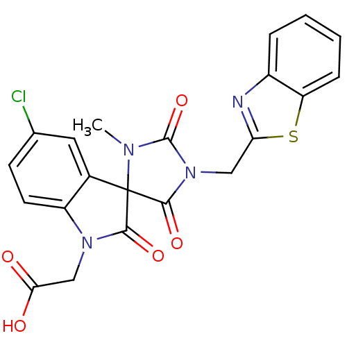 Chemical structure of BindingDB Monomer ID 50385627