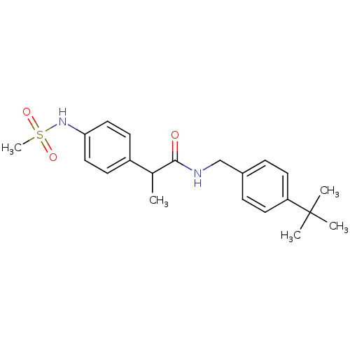 Chemical structure of BindingDB Monomer ID 50385655