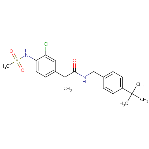 Chemical structure of BindingDB Monomer ID 50385657