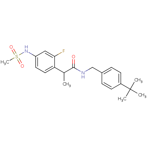 Chemical structure of BindingDB Monomer ID 50385660