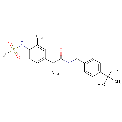 Chemical structure of BindingDB Monomer ID 50385667