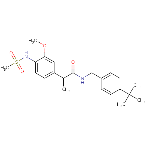 Chemical structure of BindingDB Monomer ID 50385668