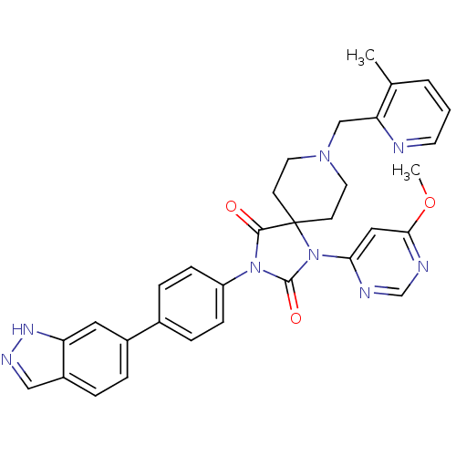 Chemical structure of BindingDB Monomer ID 50385785