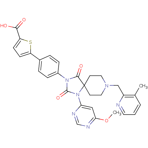 Chemical structure of BindingDB Monomer ID 50385826