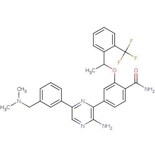 Chemical structure of BindingDB Monomer ID 50385918