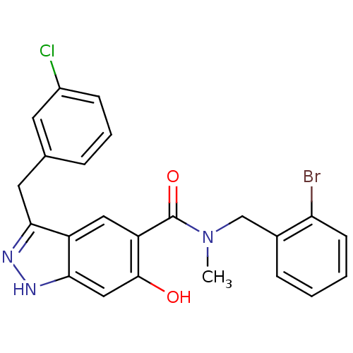 Chemical structure of BindingDB Monomer ID 50386037