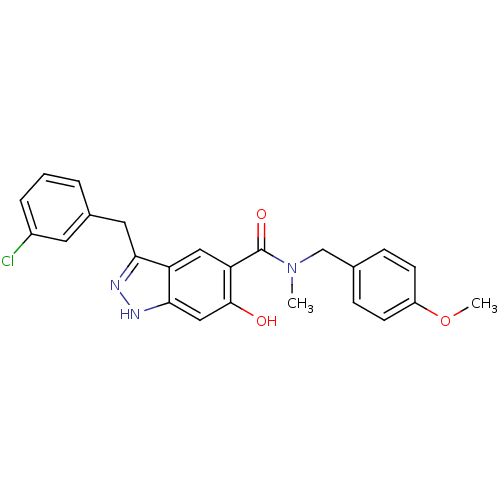 Chemical structure of BindingDB Monomer ID 50386040