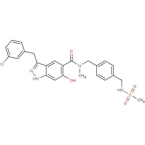 Chemical structure of BindingDB Monomer ID 50386043