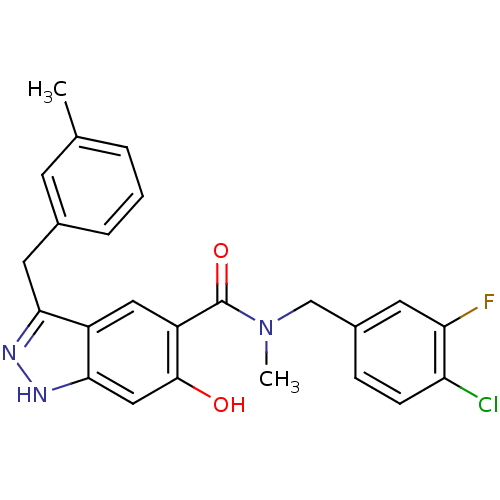Chemical structure of BindingDB Monomer ID 50386047
