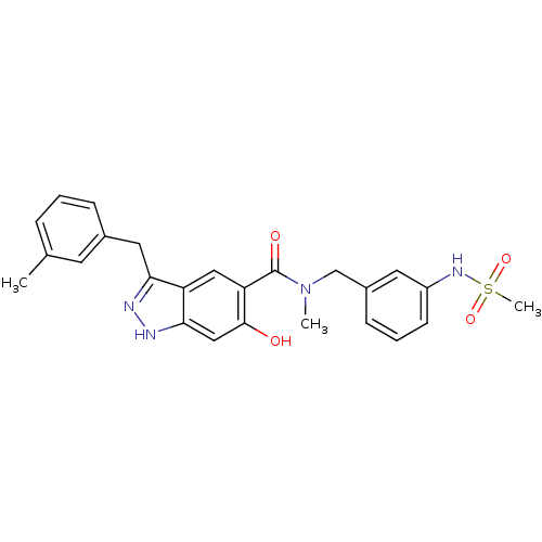 Chemical structure of BindingDB Monomer ID 50386051