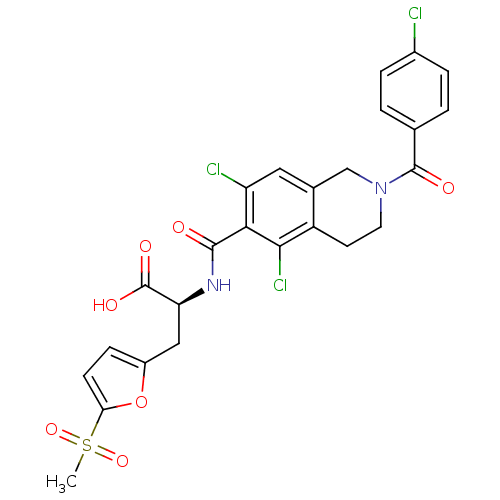 Chemical structure of BindingDB Monomer ID 50386326