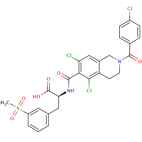 Chemical structure of BindingDB Monomer ID 50386328