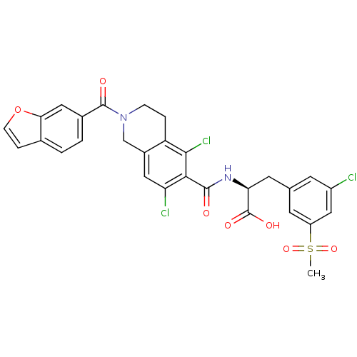 Chemical structure of BindingDB Monomer ID 50386334