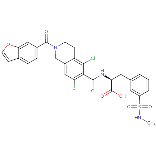 Chemical structure of BindingDB Monomer ID 50386340