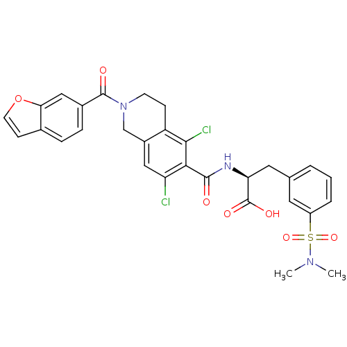 Chemical structure of BindingDB Monomer ID 50386341