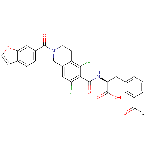 Chemical structure of BindingDB Monomer ID 50386343