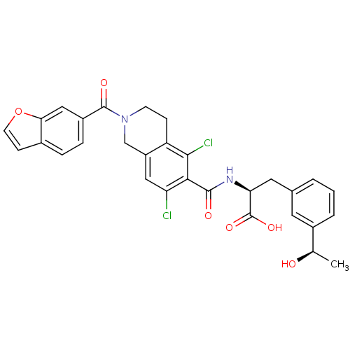 Chemical structure of BindingDB Monomer ID 50386344