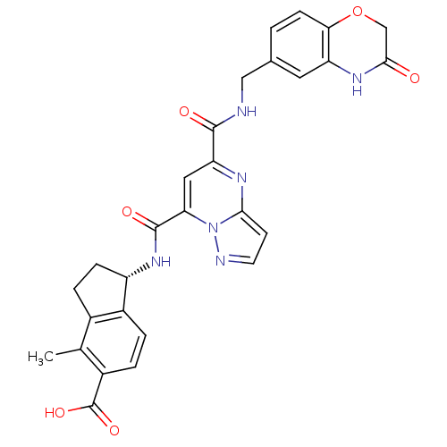 Chemical structure of BindingDB Monomer ID 50386430