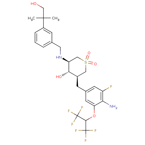 Chemical structure of BindingDB Monomer ID 50386482