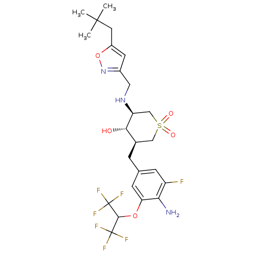 Chemical structure of BindingDB Monomer ID 50386486