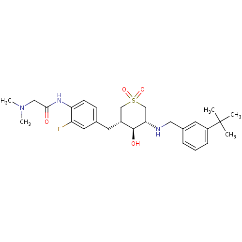 Chemical structure of BindingDB Monomer ID 50386488