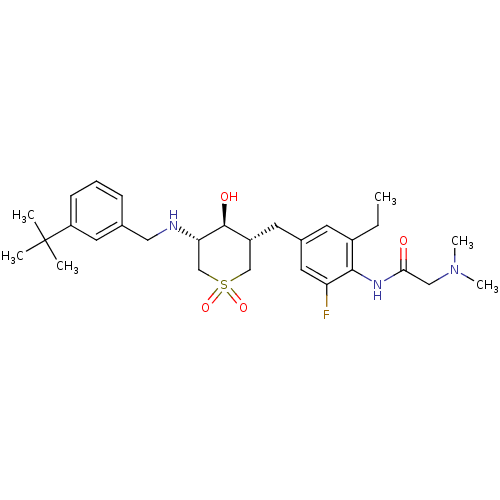 Chemical structure of BindingDB Monomer ID 50386491
