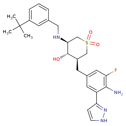 Chemical structure of BindingDB Monomer ID 50386493