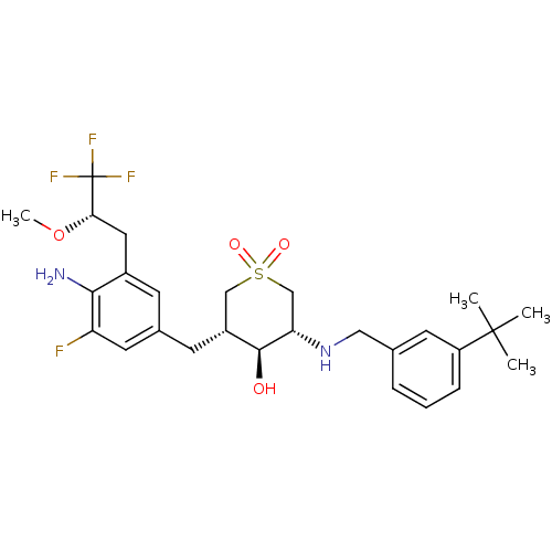 Chemical structure of BindingDB Monomer ID 50386497