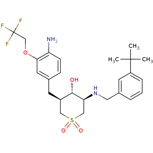 Chemical structure of BindingDB Monomer ID 50386500