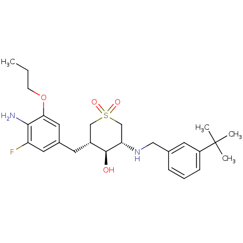 Chemical structure of BindingDB Monomer ID 50386501