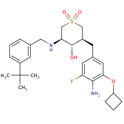 Chemical structure of BindingDB Monomer ID 50386503