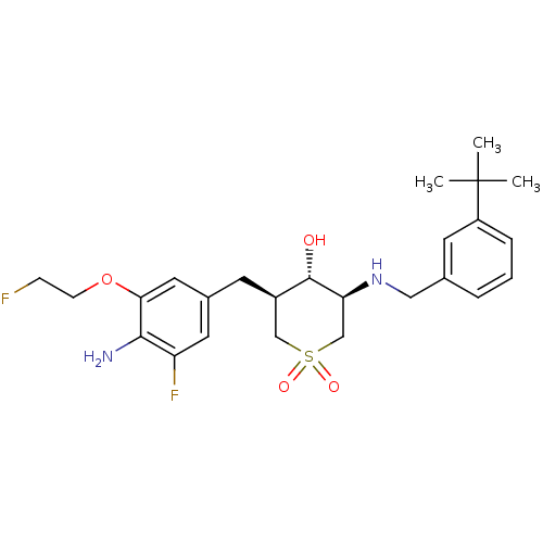 Chemical structure of BindingDB Monomer ID 50386506