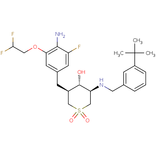 Chemical structure of BindingDB Monomer ID 50386507