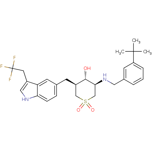 Chemical structure of BindingDB Monomer ID 50386521