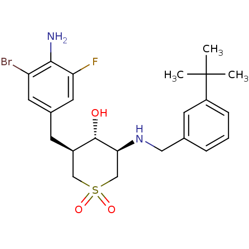 Chemical structure of BindingDB Monomer ID 50386526