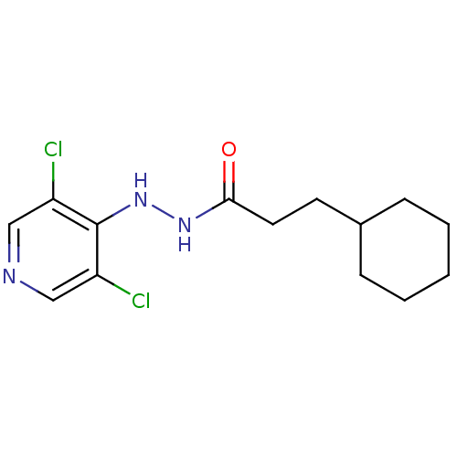 Chemical structure of BindingDB Monomer ID 50386573