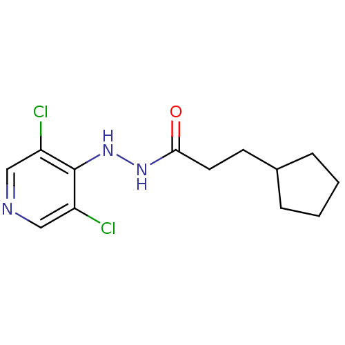 Chemical structure of BindingDB Monomer ID 50386574