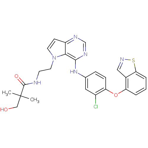 Chemical structure of BindingDB Monomer ID 50386699
