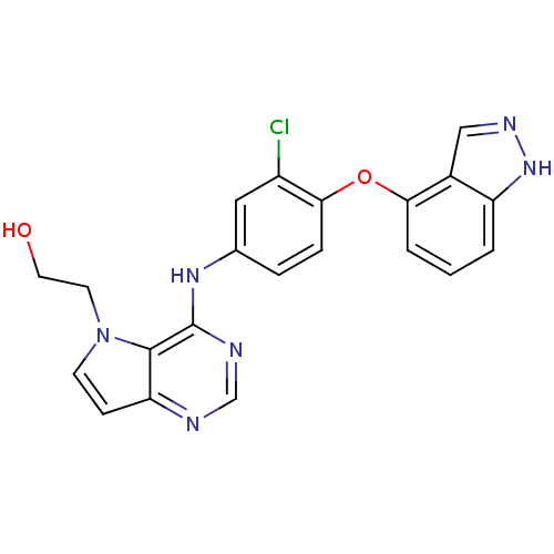 Chemical structure of BindingDB Monomer ID 50386704