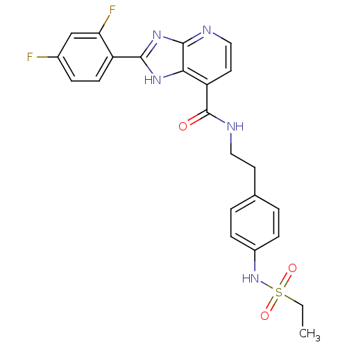 Chemical structure of BindingDB Monomer ID 50386915