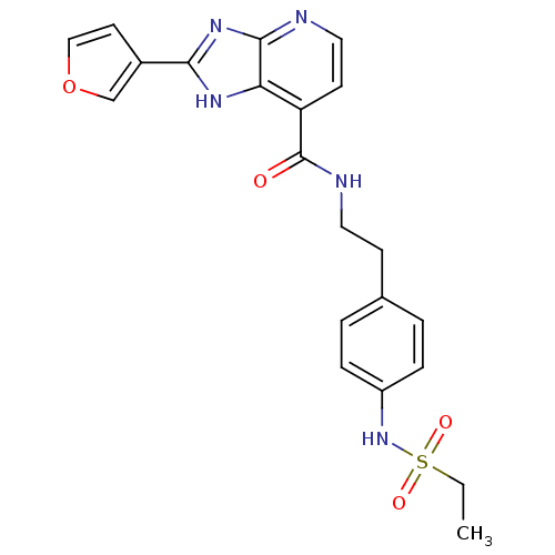 Chemical structure of BindingDB Monomer ID 50386918