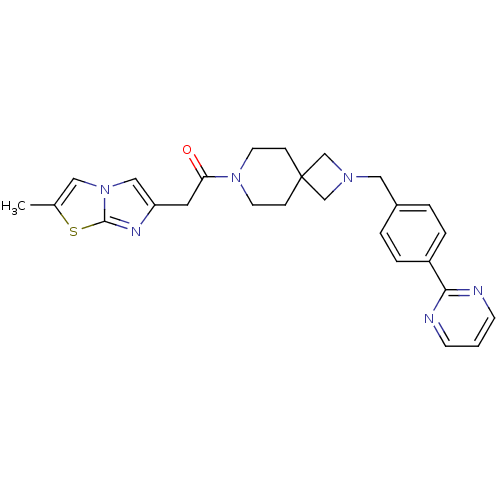 Chemical structure of BindingDB Monomer ID 50386957