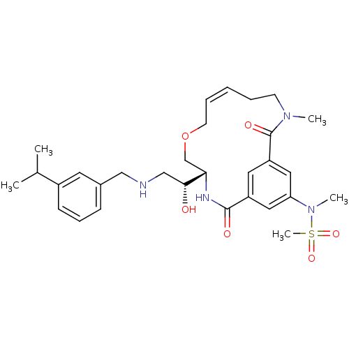 Chemical structure of BindingDB Monomer ID 50387057