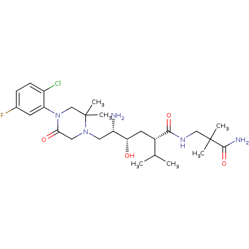 Chemical structure of BindingDB Monomer ID 50387259